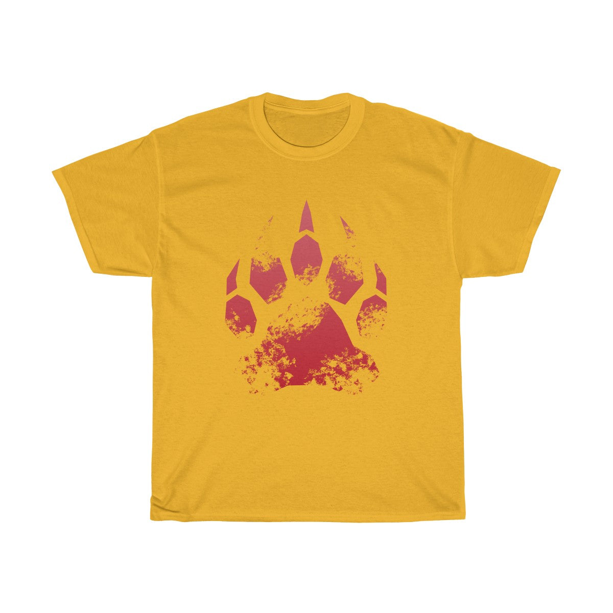 Splash Red Bear - T-Shirt T-Shirt Wexon Gold S 