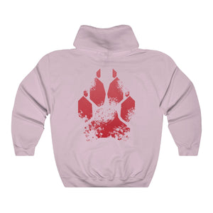 Splash Red Canine - Hoodie Hoodie Wexon Light Pink S 
