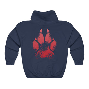 Splash Red Canine - Hoodie Hoodie Wexon Navy Blue S 