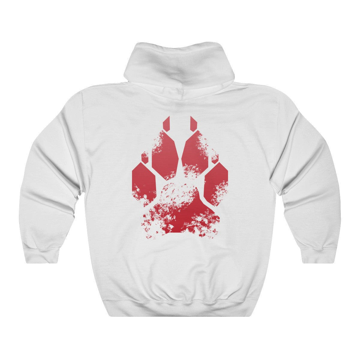 Splash Red Canine - Hoodie Hoodie Wexon White S 