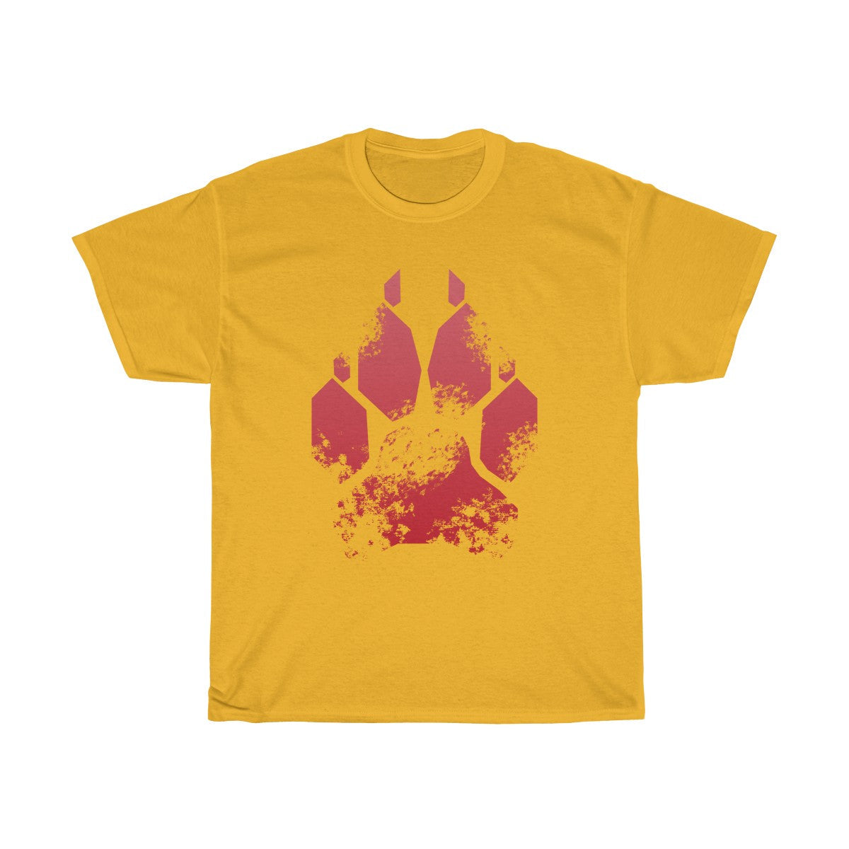 Splash Red Canine - T-Shirt T-Shirt Wexon Gold S 