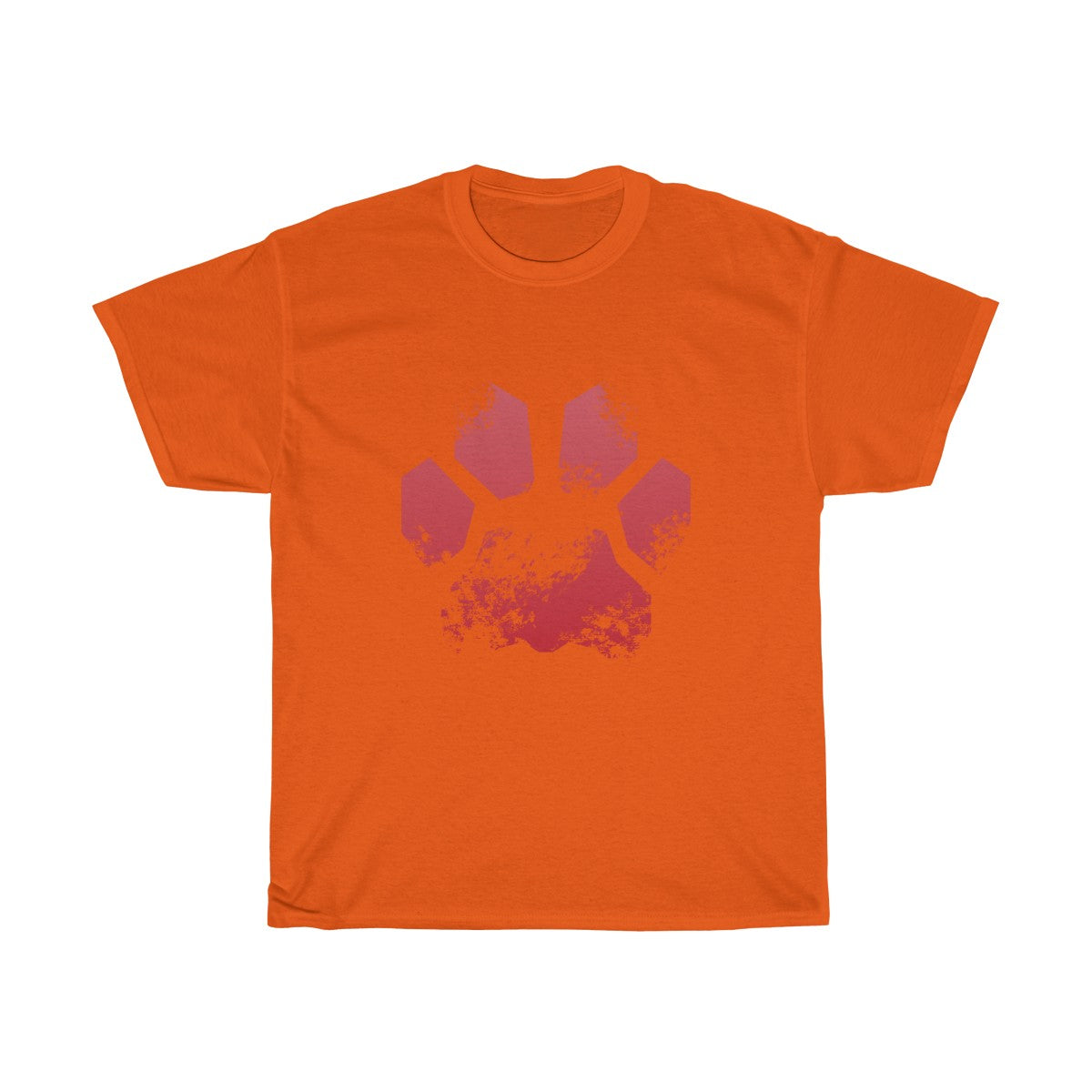 Splash Red Feline - T-Shirt T-Shirt Wexon Orange S 