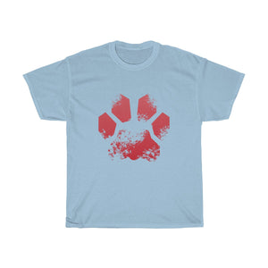 Splash Red Feline - T-Shirt T-Shirt Wexon Light Blue S 