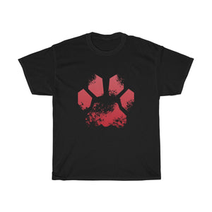 Splash Red Feline - T-Shirt T-Shirt Wexon Black S 