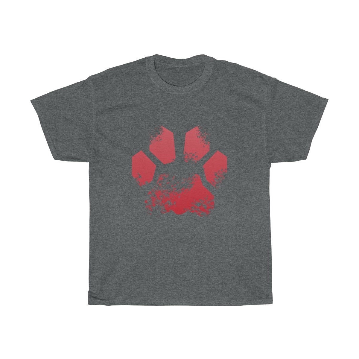 Splash Red Feline - T-Shirt T-Shirt Wexon Dark Heather S 