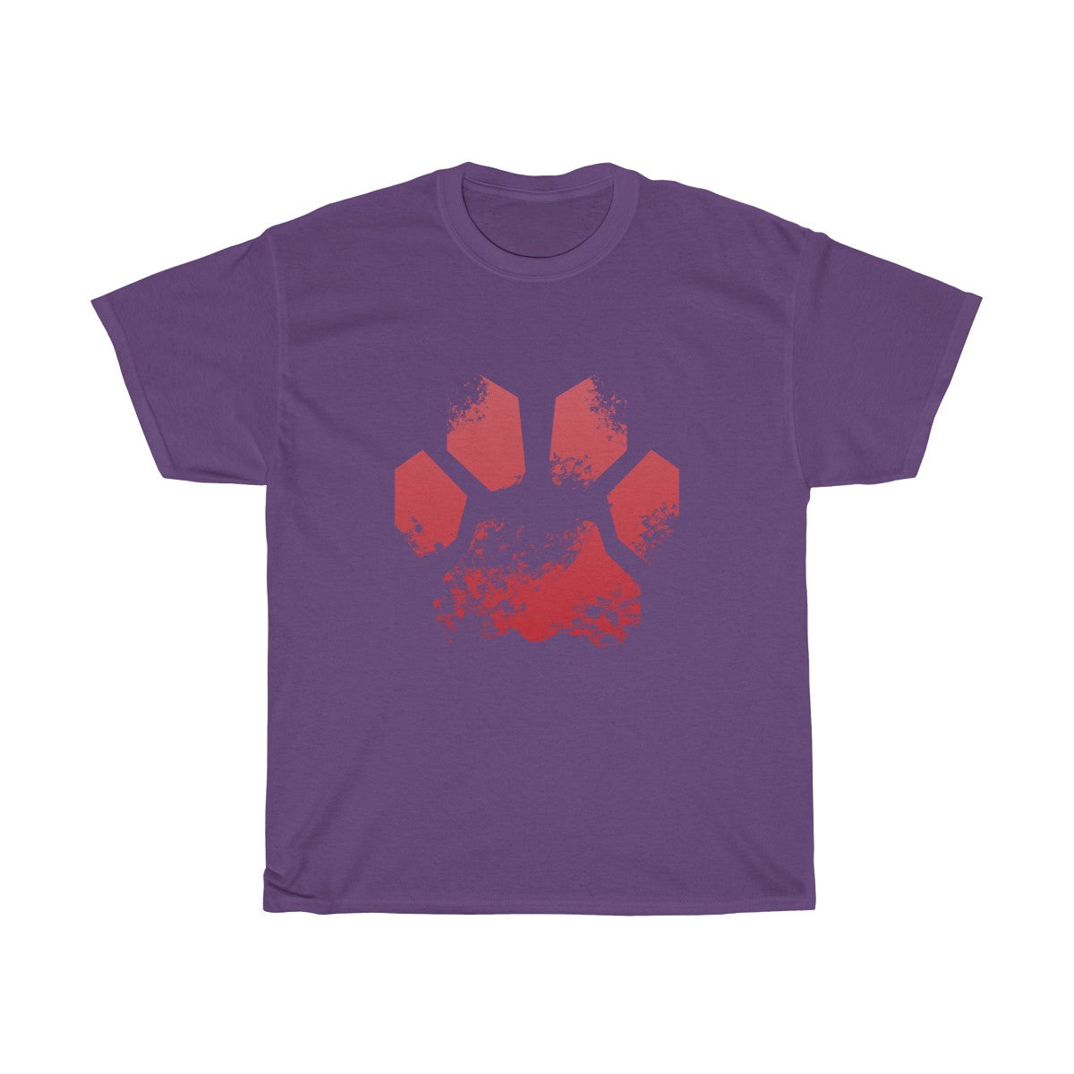 Splash Red Feline - T-Shirt T-Shirt Wexon Purple S 