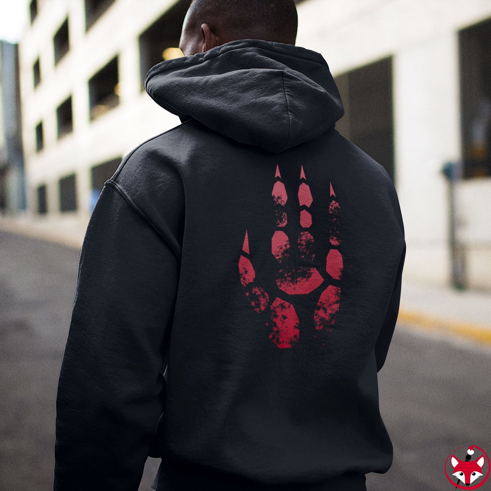 Splash Red Sergal - Hoodie Hoodie Wexon 