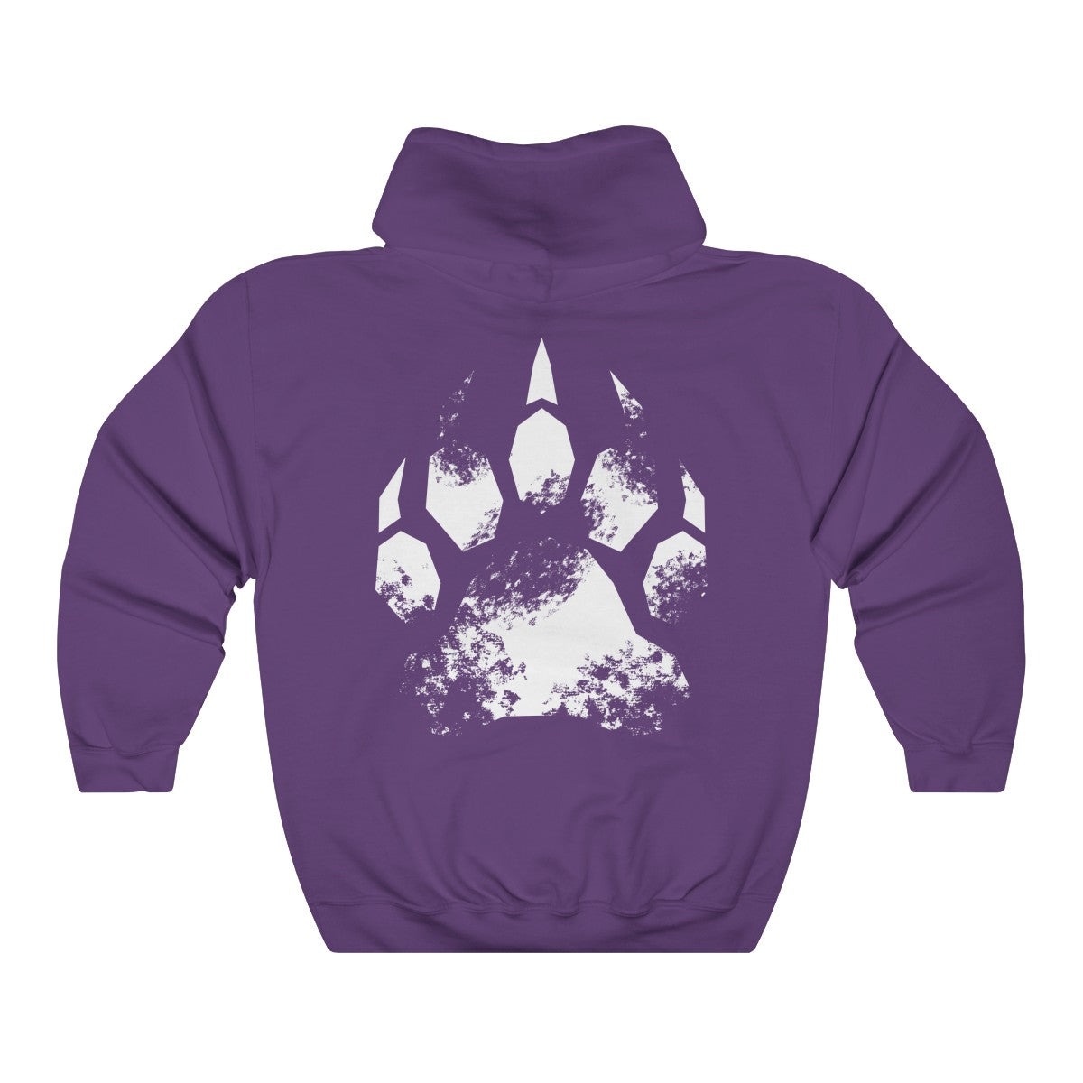 Splash White Bear - Hoodie Hoodie Wexon Purple S 