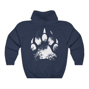 Splash White Bear - Hoodie Hoodie Wexon Navy Blue S 