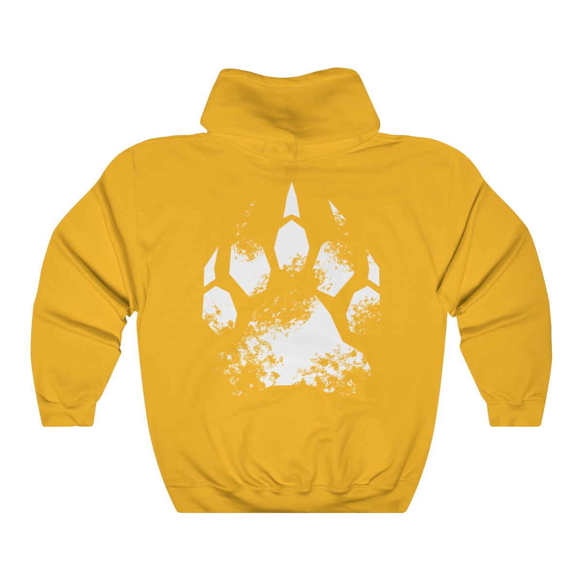 Splash White Bear - Hoodie Hoodie Wexon Gold S 