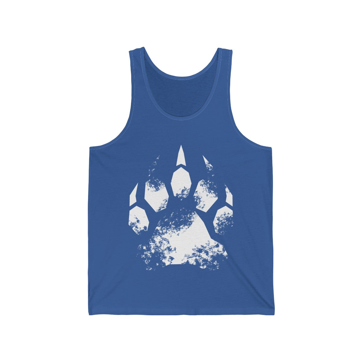 Splash White Bear - Tank Top Tank Top Wexon Royal Blue XS 