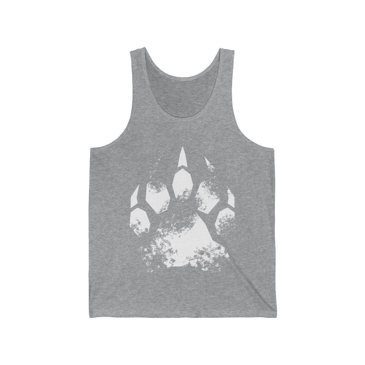 Splash White Bear - Tank Top Tank Top Wexon Heather XS 