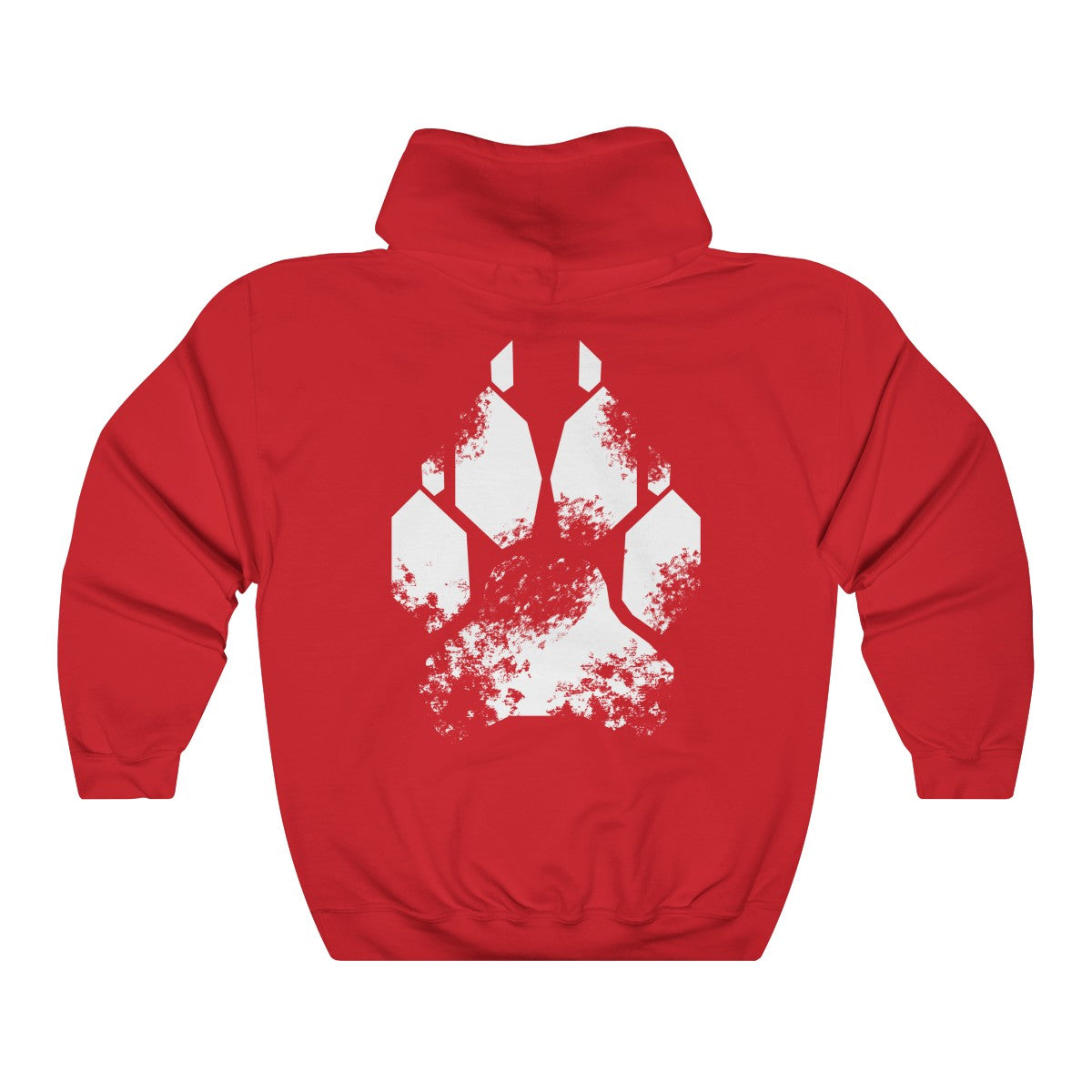 Splash White Canine - Hoodie Hoodie Wexon Red S 