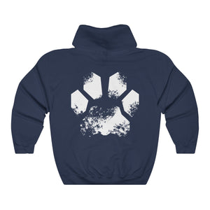 Splash White Feline - Hoodie Hoodie Wexon Navy Blue S 