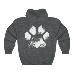 Splash White Feline - Hoodie Hoodie Wexon Dark Heather S 