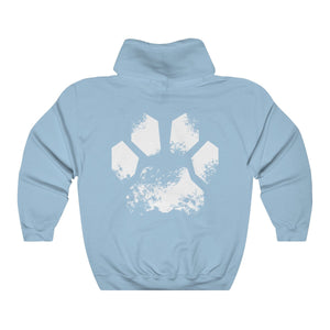 Splash White Feline - Hoodie Hoodie Wexon Light Blue S 