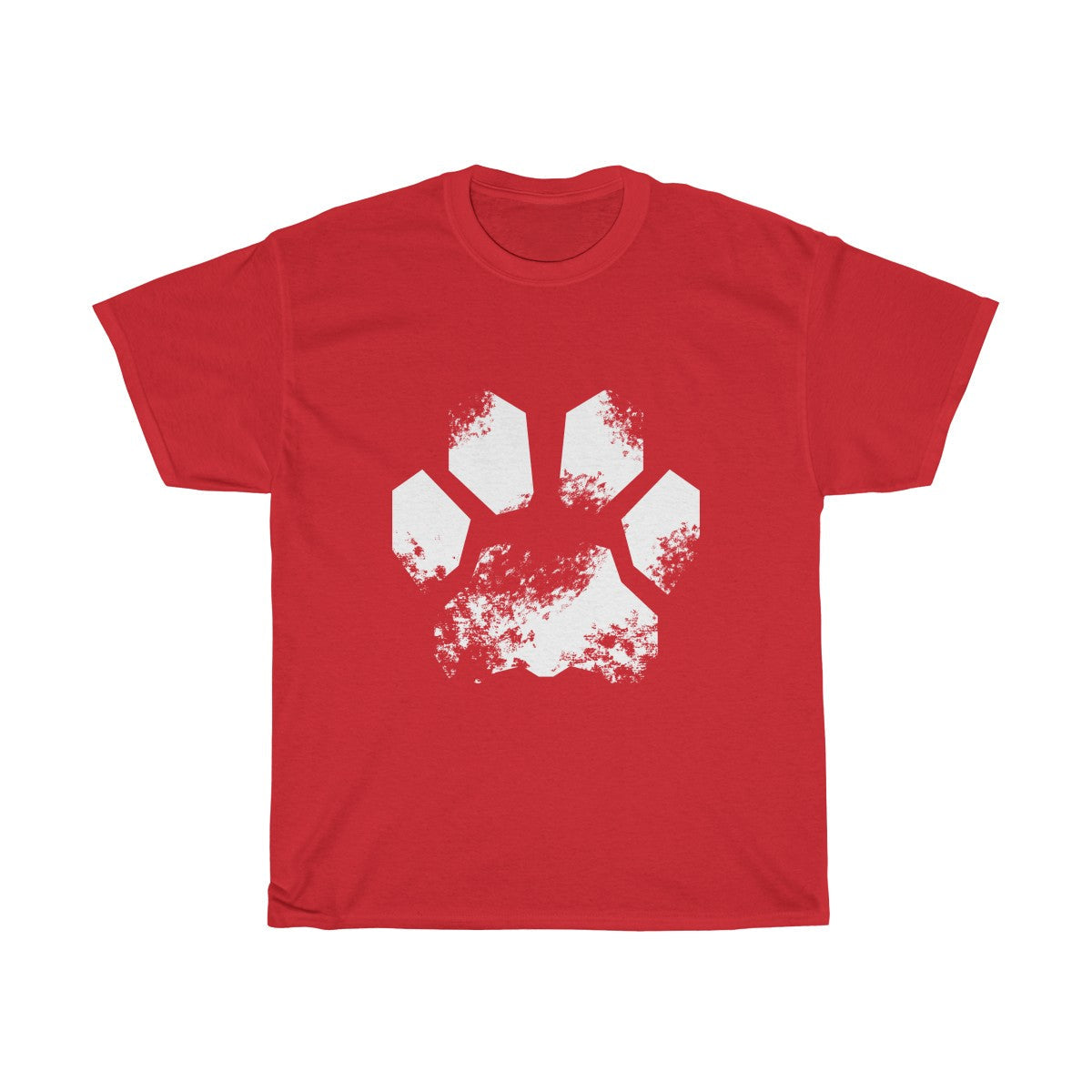 Splash White Feline - T-Shirt T-Shirt Wexon Red S 