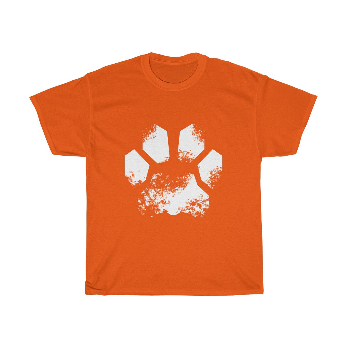 Splash White Feline - T-Shirt T-Shirt Wexon Orange S 