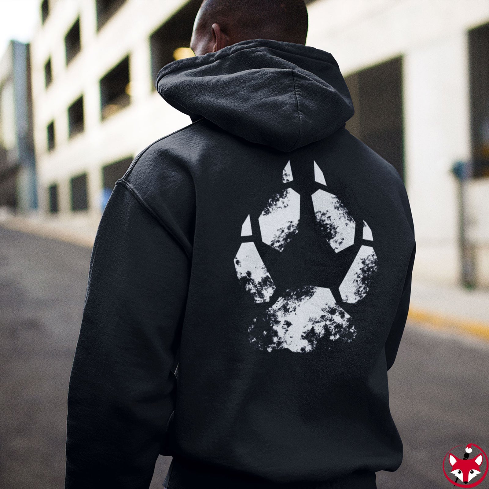Splash White Fox - Hoodie Hoodie Wexon 