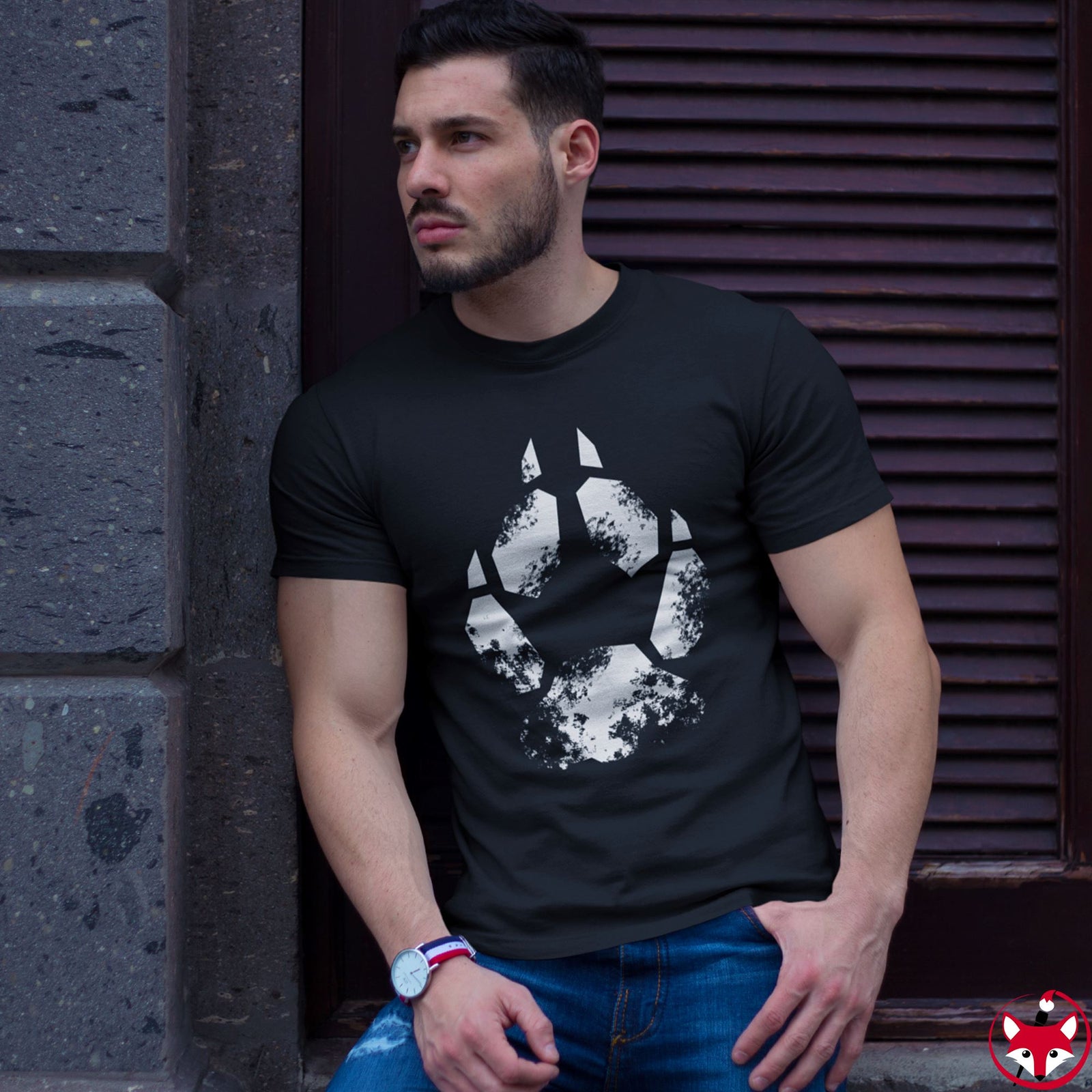 Splash White Fox - T-Shirt T-Shirt Wexon 
