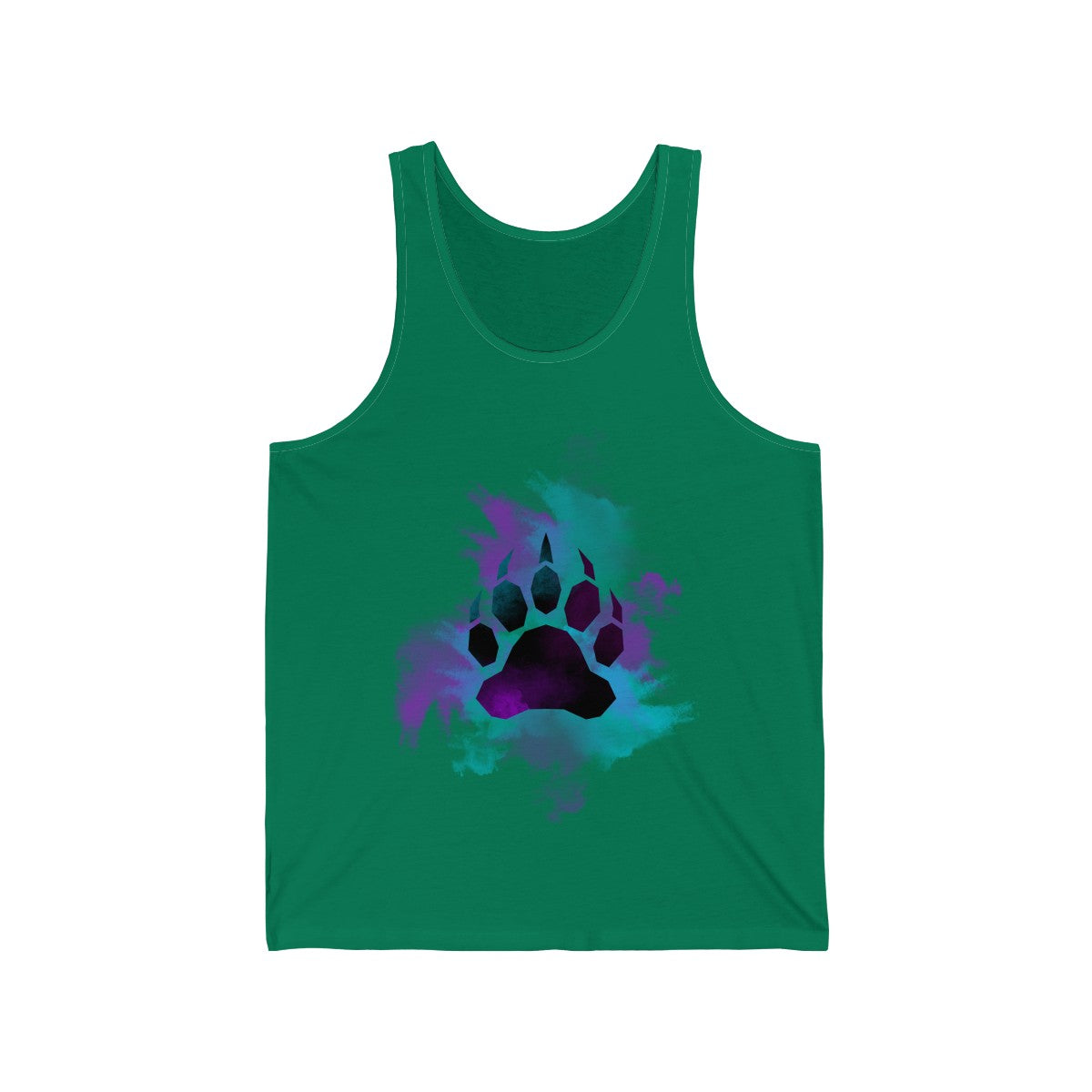 Splotch Bear - Tank Top Tank Top Wexon Green XS 