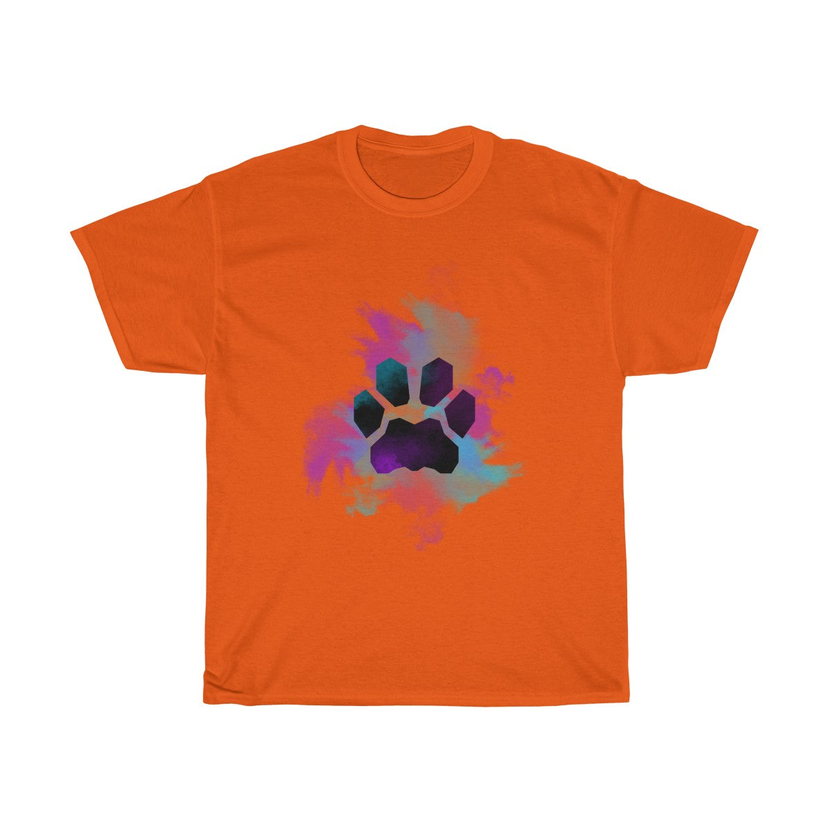 Splotch Feline - T-Shirt T-Shirt Wexon Orange S 