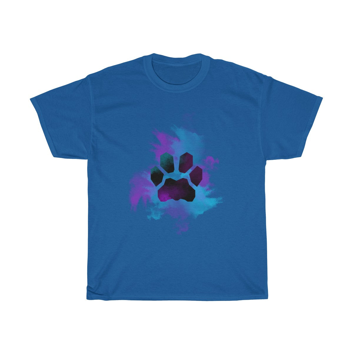 Splotch Feline - T-Shirt T-Shirt Wexon Royal Blue S 
