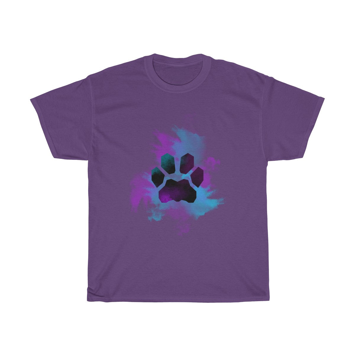 Splotch Feline - T-Shirt T-Shirt Wexon Purple S 
