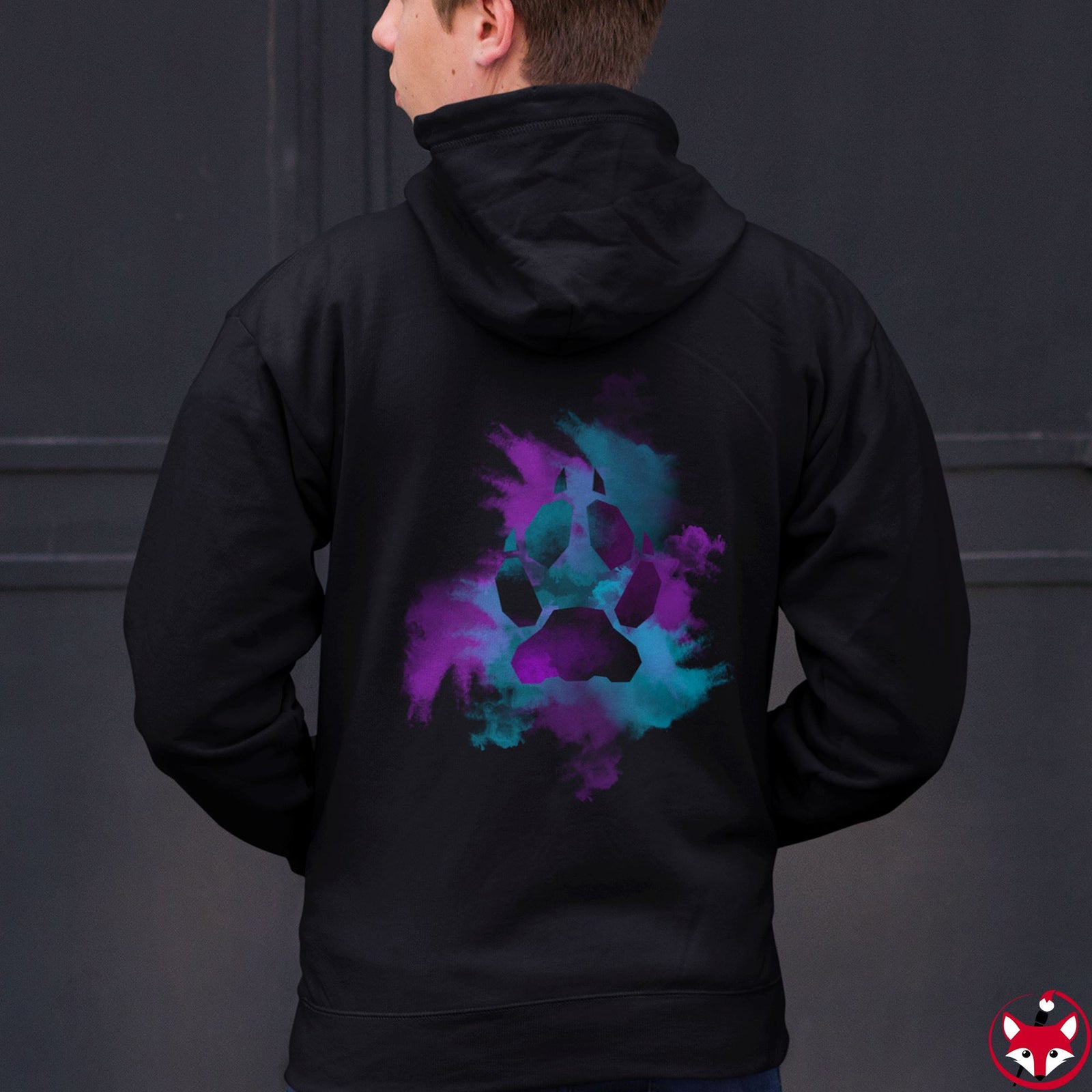 Splotch Fox - Hoodie Hoodie Wexon 