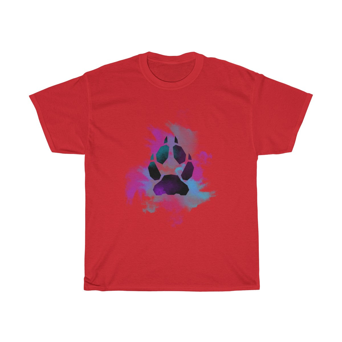 Splotch Fox - T-Shirt T-Shirt Wexon Red S 