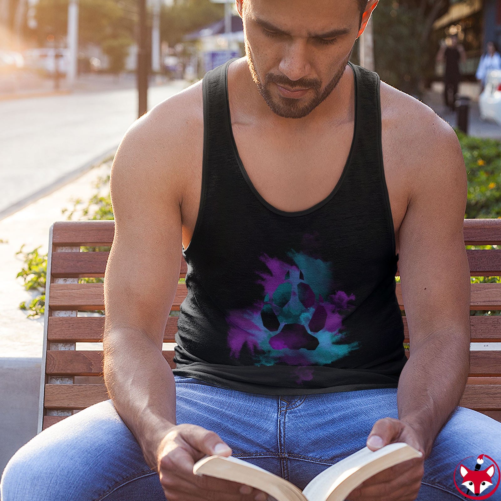 Splotch Fox - Tank Top Tank Top Wexon 