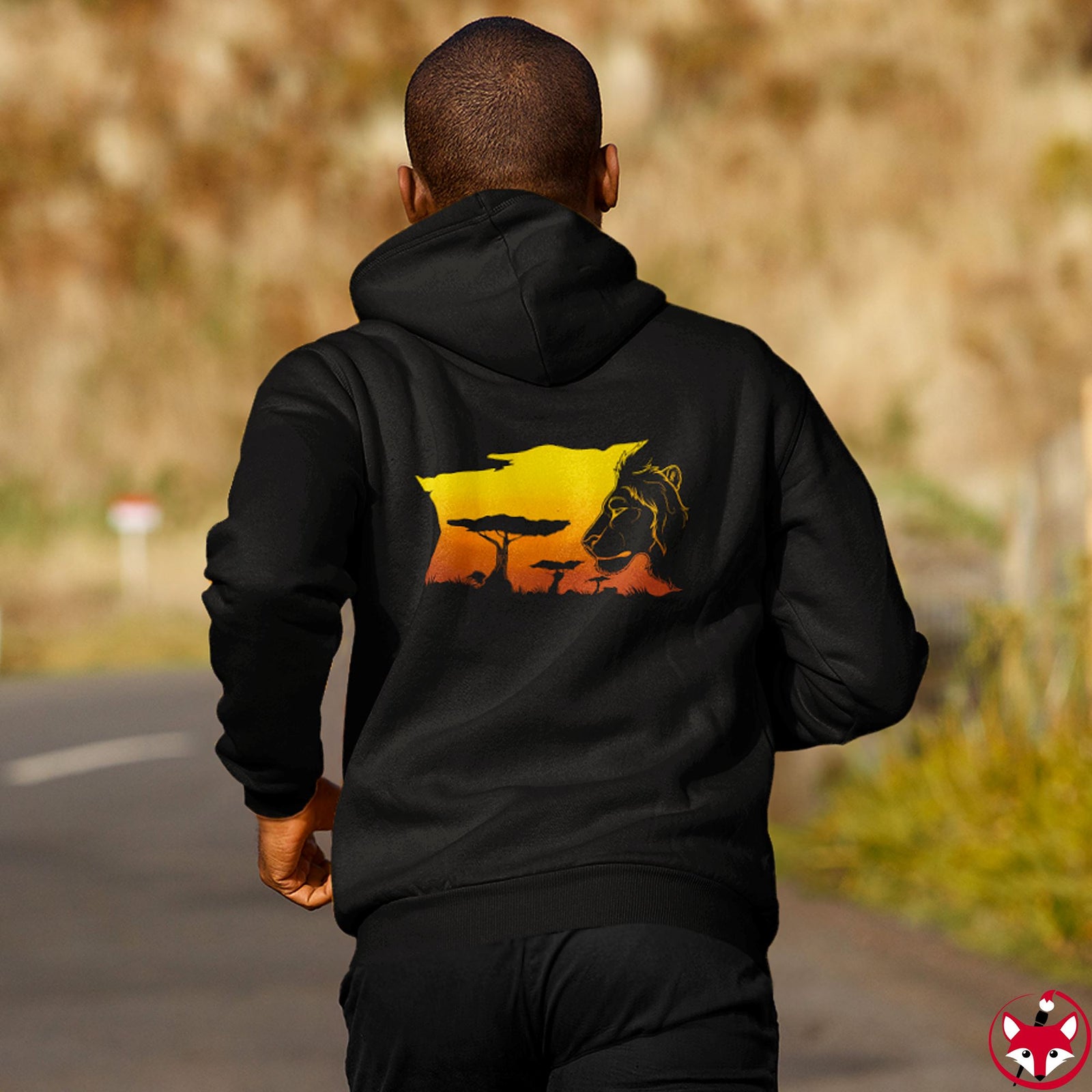 Sunset Savannah - Hoodie Hoodie Dire Creatures 