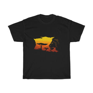 Sunset Savannah - T-Shirt T-Shirt Dire Creatures Black S 
