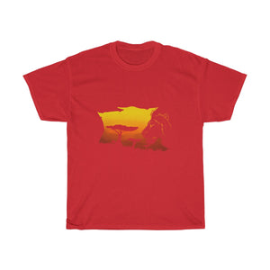 Sunset Savannah - T-Shirt T-Shirt Dire Creatures Red S 