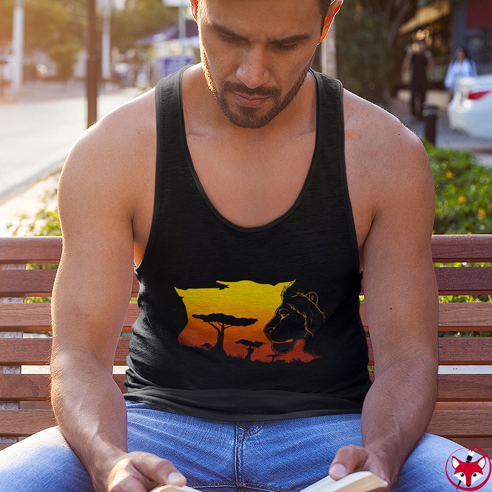 Sunset Savannah - Tank Top Tank Top Dire Creatures 