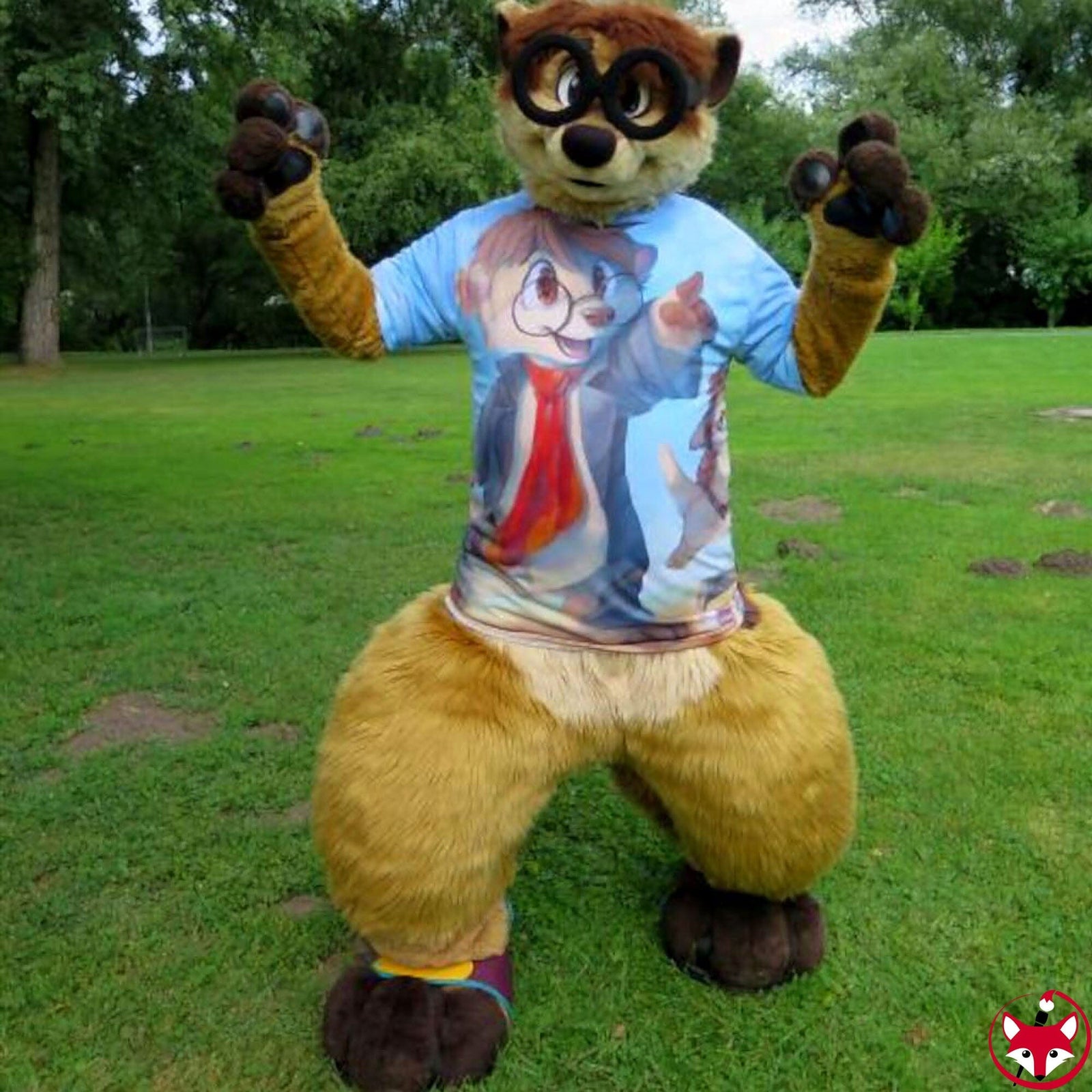 Thabo the Meerkat - AOP Shirt AOP T-Shirt Thabo Meerkat 