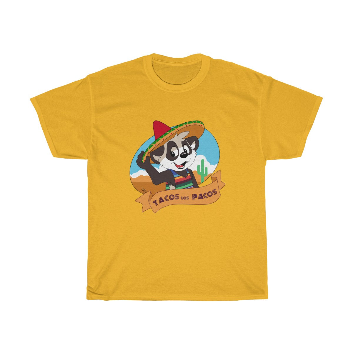 Tacos Los Pacos - T-Shirt T-Shirt Paco Panda Gold S 