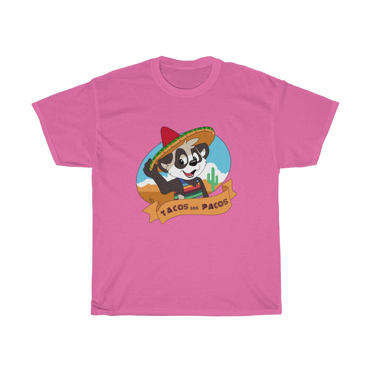 Tacos Los Pacos - T-Shirt T-Shirt Paco Panda Pink S 