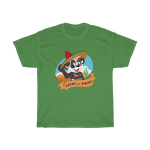 Tacos Los Pacos - T-Shirt T-Shirt Paco Panda Green S 