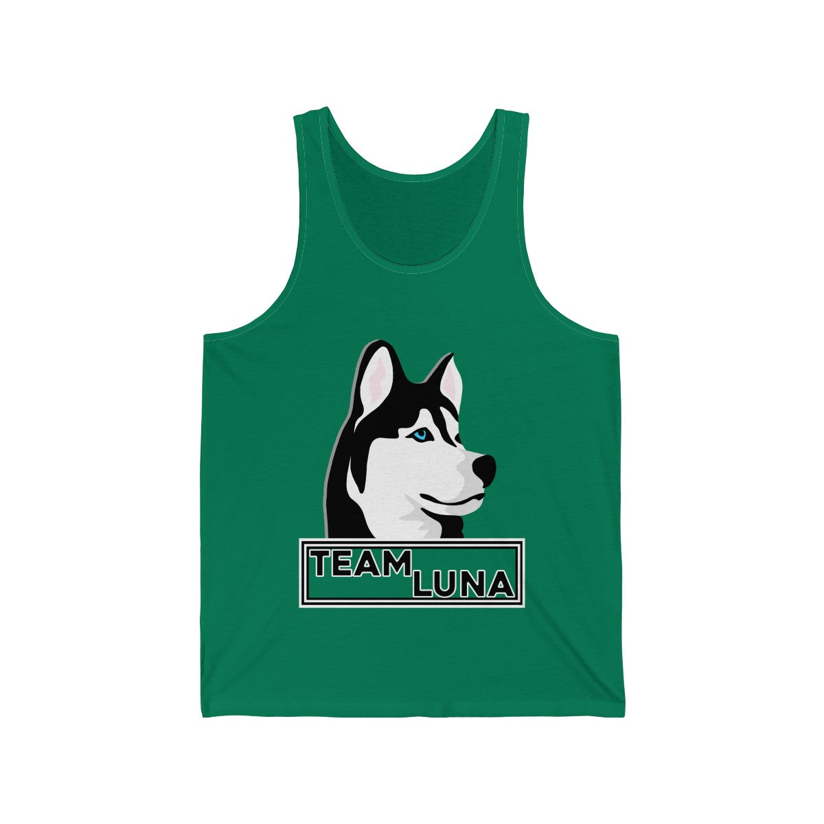 Team Luna - Tank Top Tank Top Corey Coyote Green XS 