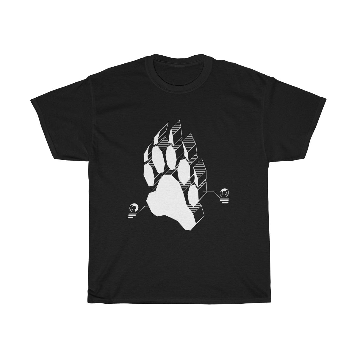 Techno Bear - T-Shirt T-Shirt Wexon Black S 
