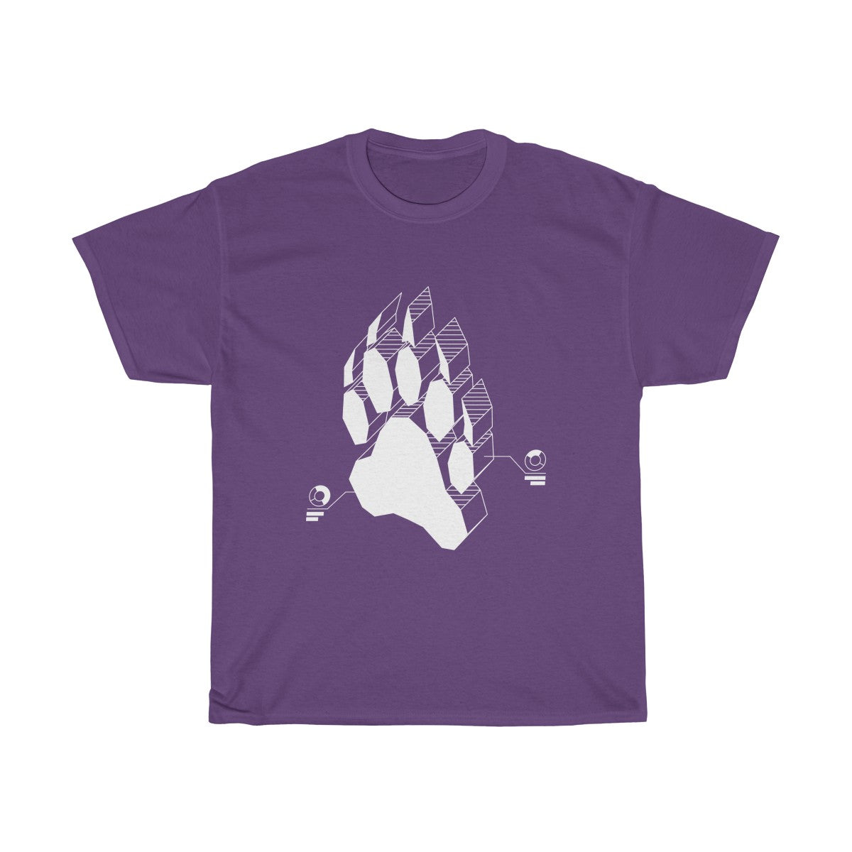 Techno Bear - T-Shirt T-Shirt Wexon Purple S 