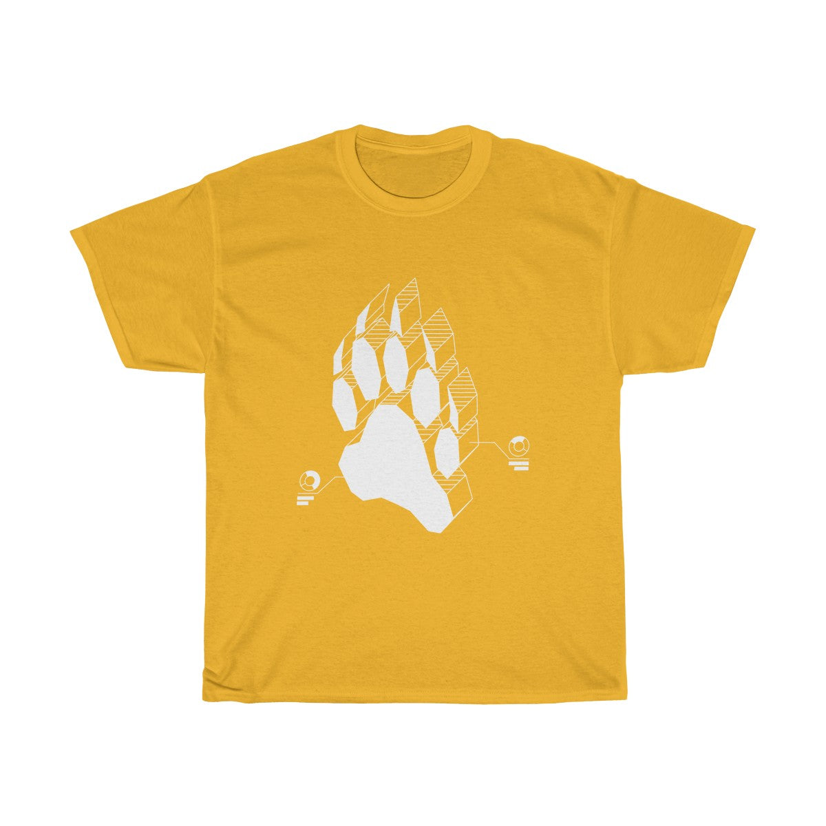 Techno Bear - T-Shirt T-Shirt Wexon Gold S 