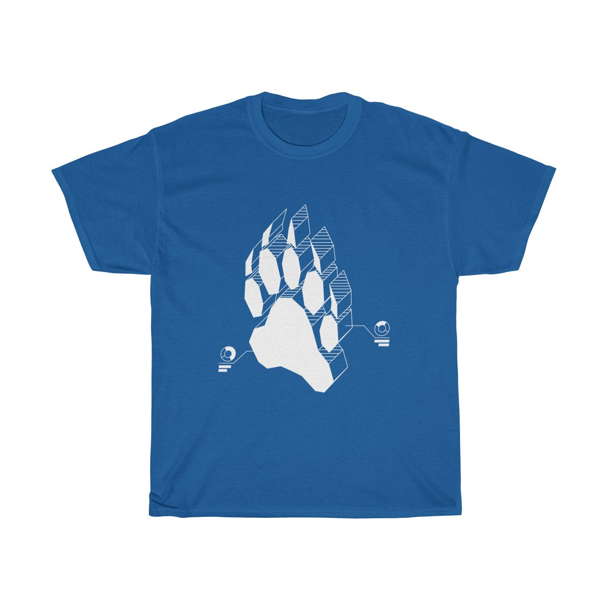 Techno Bear - T-Shirt T-Shirt Wexon Royal Blue S 