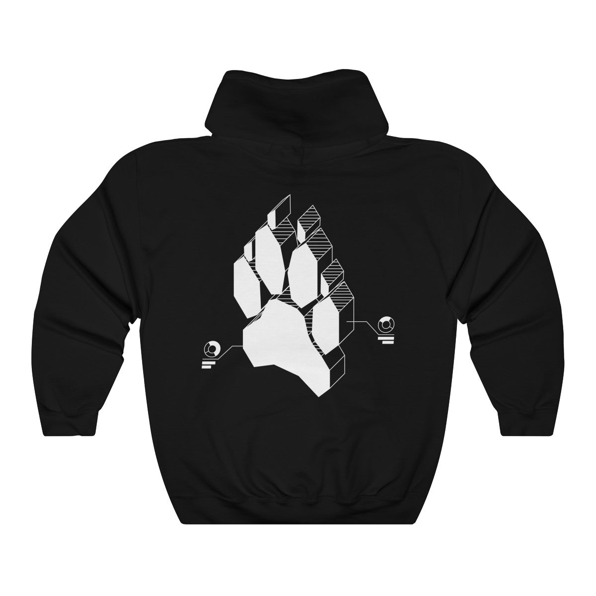 Techno Canine - Hoodie Hoodie Wexon Black S 