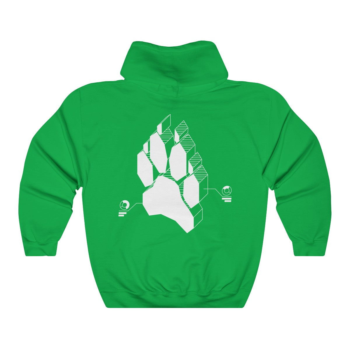 Techno Canine - Hoodie Hoodie Wexon Green S 