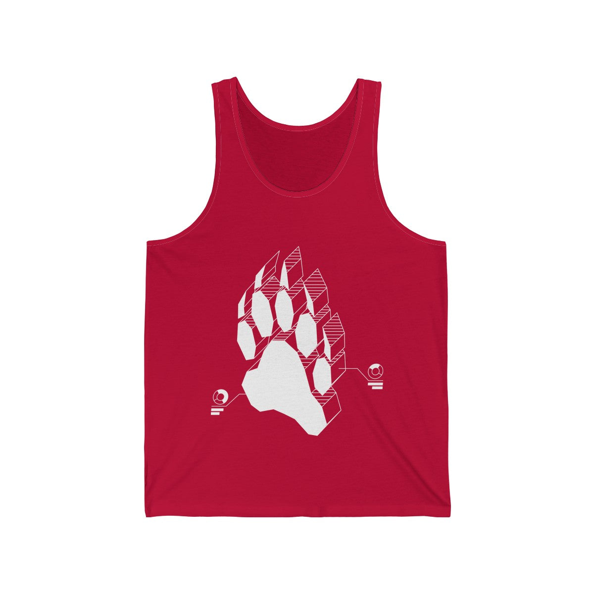 Techno Canine - Tank Top Tank Top Wexon Red XS 