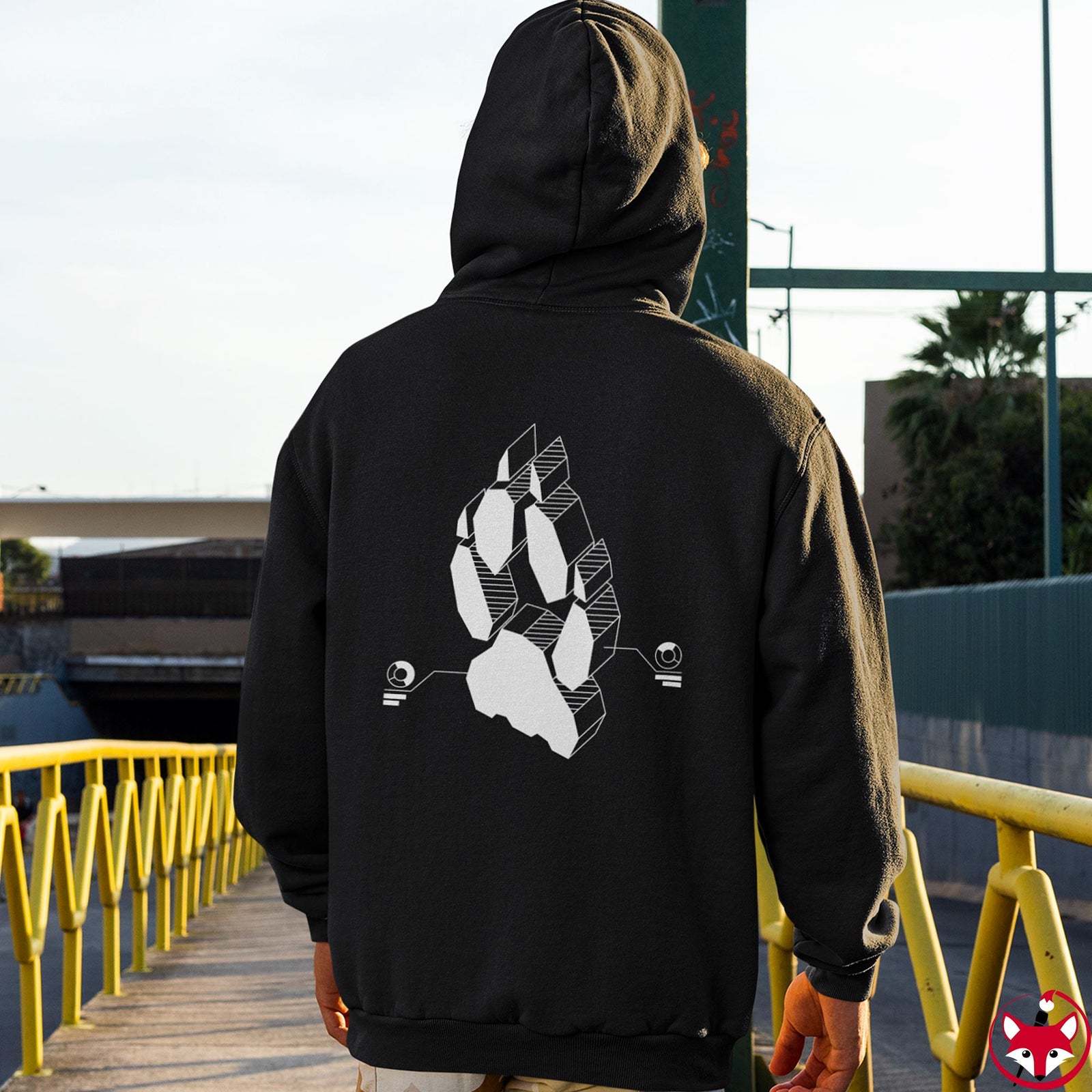 Techno Fox - Hoodie Hoodie Wexon 