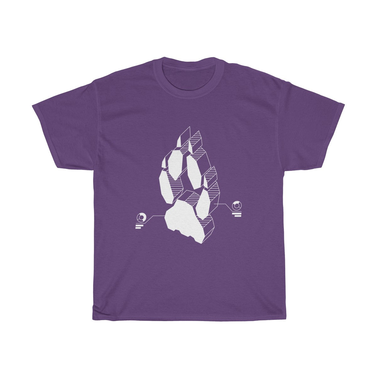 Techno Fox - T-Shirt T-Shirt Wexon Purple S 