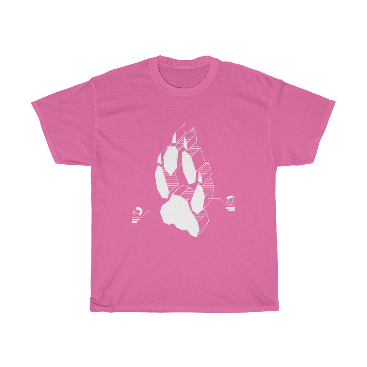 Techno Fox - T-Shirt T-Shirt Wexon Pink S 